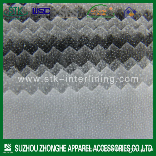 Hight quality fusible nonwoven interlining for garment (THREAD sewing)